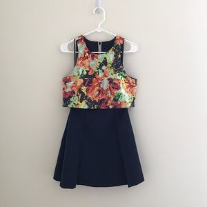 Black Halo 2 Piece Skirt & Top